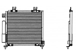 Condenser - Suzuki Ignis 1,300cc. '01-02